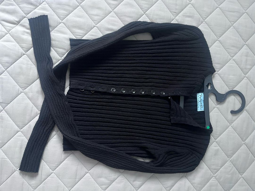 페일제이드 21fw 맥가디건 블랙 이미지