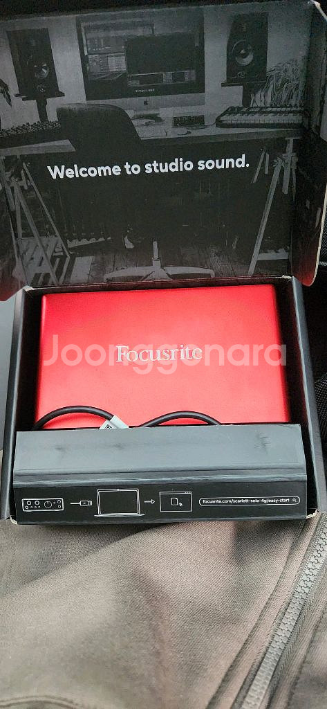 focusrite 스칼렛 솔로 3세대--0
