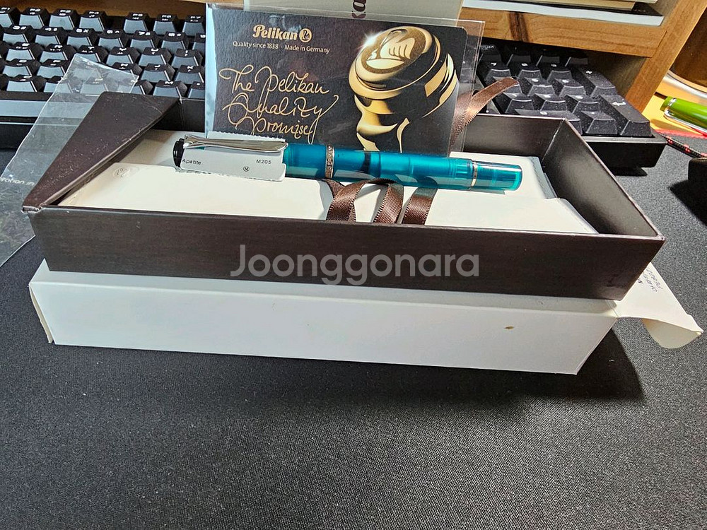 펠리칸 아파타이트 m닙 한정판 만년필 판매합니다--1