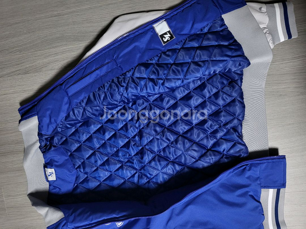 삼성라이온즈 언더아머 경량패딩 춘추유니폼95--5