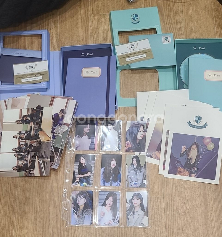 프로미스나인 투하트 그린+블루--0