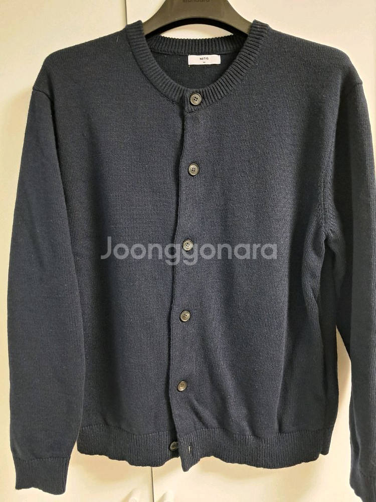 노티그 라운드넥 가디건--0