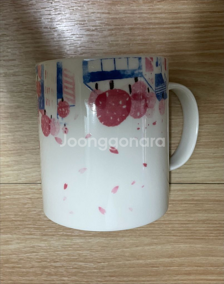 스타벅스 타이베이 101 벚꽃 한정판 머그컵 ( 새상품--0