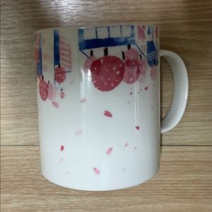 스타벅스 타이베이 101 벚꽃 한정판 머그컵 ( 새상품