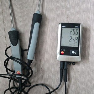 Testo 176T4 4ch 데이터로거 K센서2개