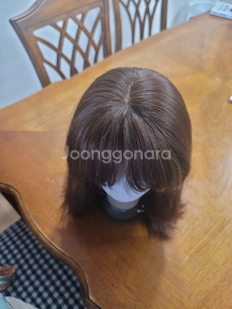 박승철 위그 항암가발 인모 긴머리 외 단발가발,수면모자--3