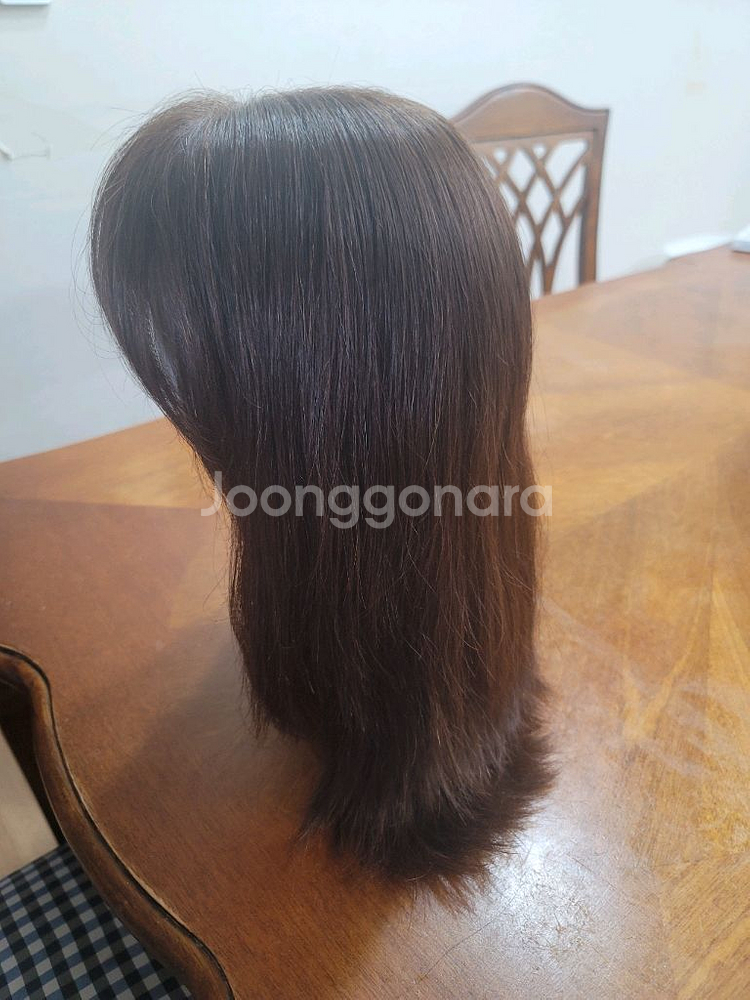 박승철 위그 항암가발 인모 긴머리 외 단발가발,수면모자--1