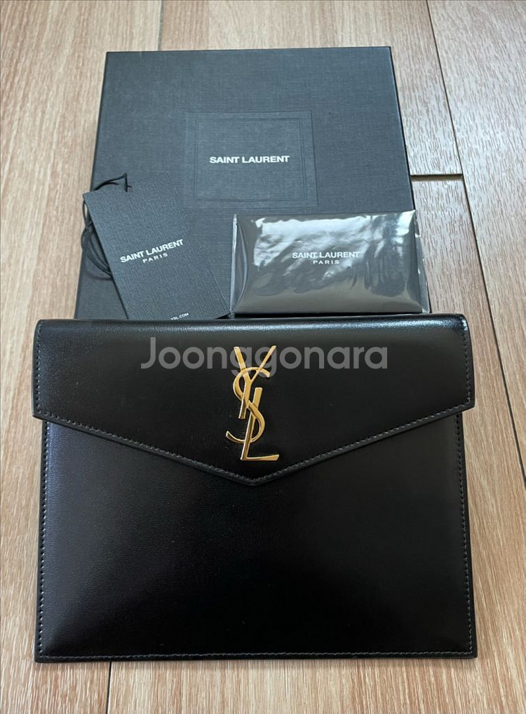생로랑 클러치 백 새상품--0