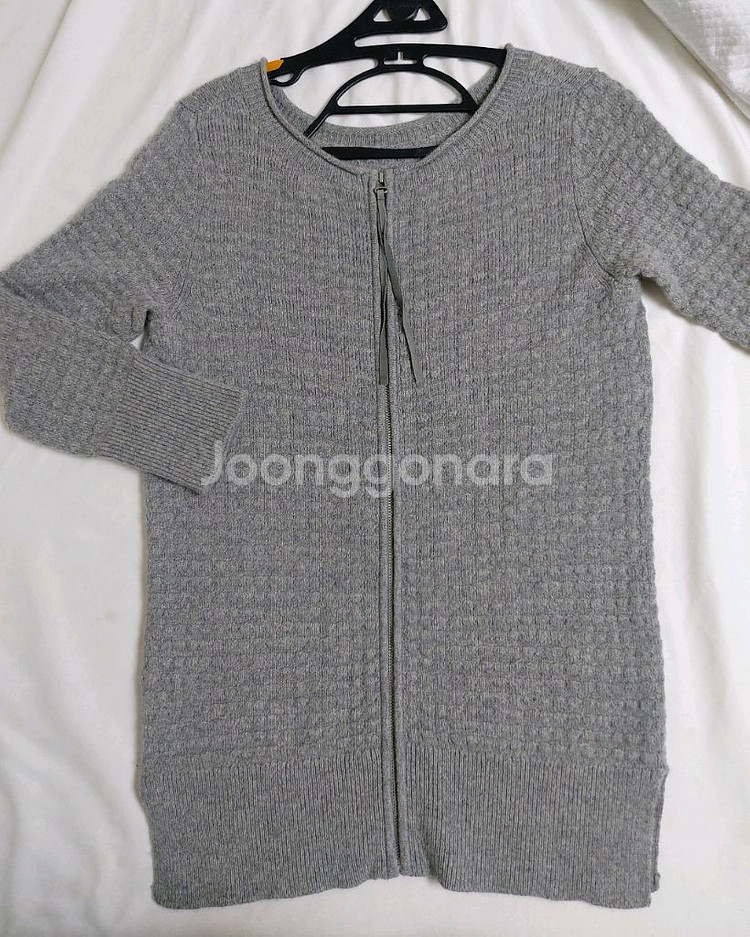 클럽모나코 캐시미어100 그레이니트55--2