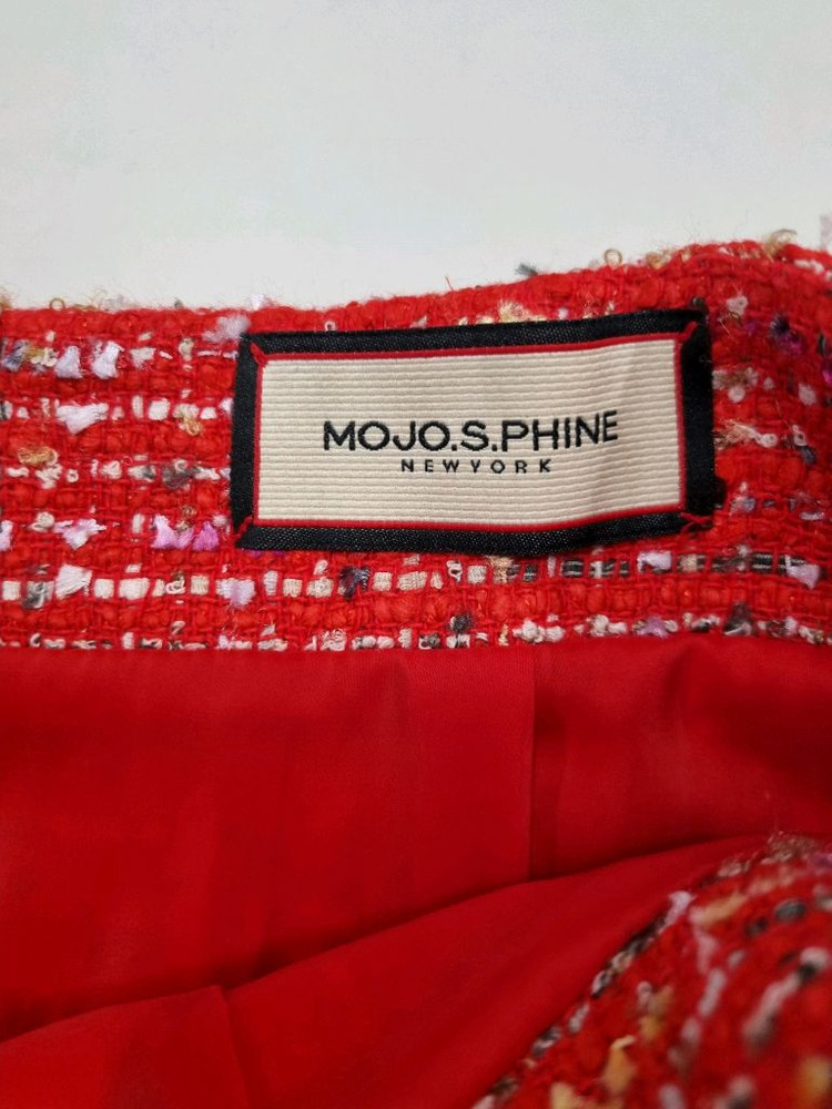 모조에스핀 트위드스커트 55--1