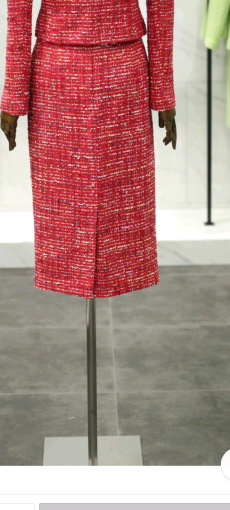 모조에스핀 트위드스커트 55--6