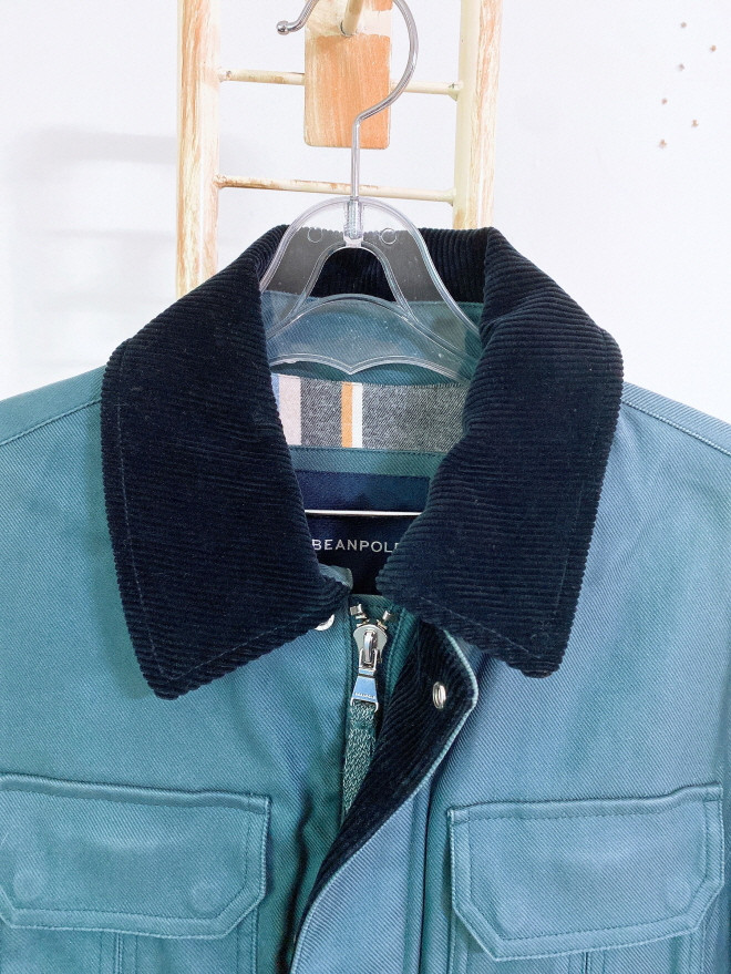 (정품)빈폴골덴배색포켓자켓(남성용95)--1