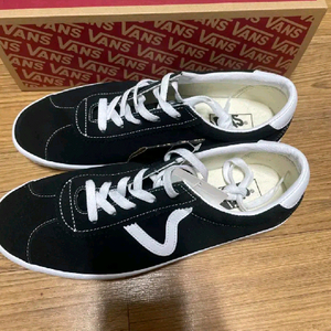 반스 스포츠 로우 블랙 285