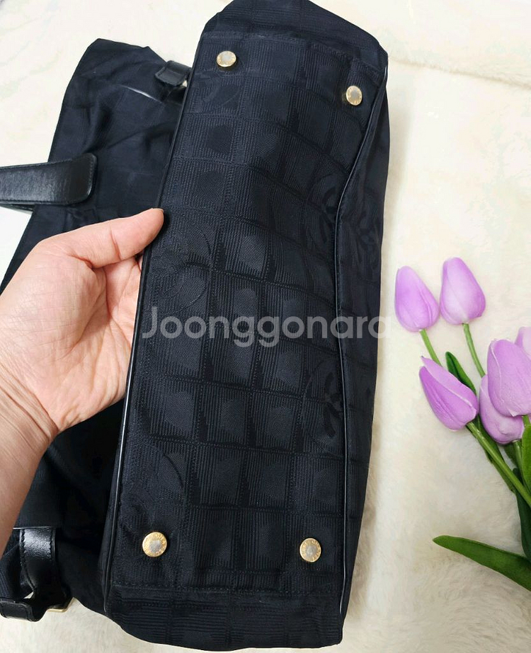 샤넬 페브릭 토트백 7번대 정품--3