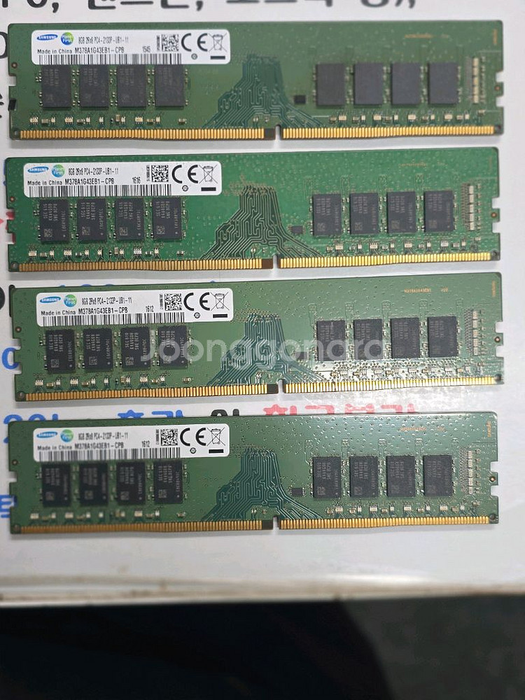 풀뱅크 ddr4 8g*4개 32g 팝니다 택포함--0