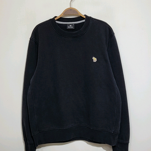 (XL) 폴스미스 맨투맨 블랙 얼룩말 로고 스웨트 셔츠