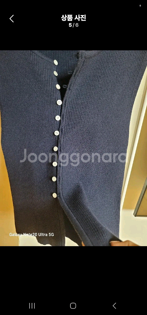 여성 골지니트 조끼--3