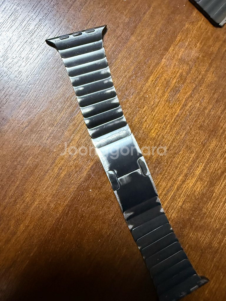 애플워치치 42(44) 링크브레이슬릿 블랙 정품--0