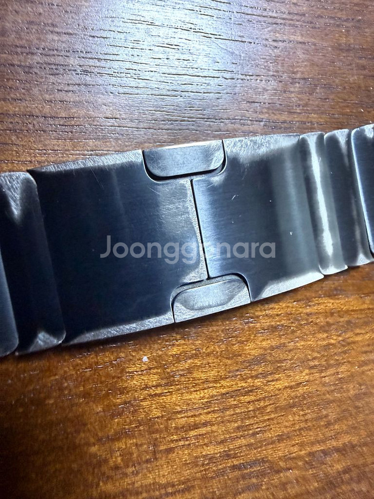 애플워치치 42(44) 링크브레이슬릿 블랙 정품--2