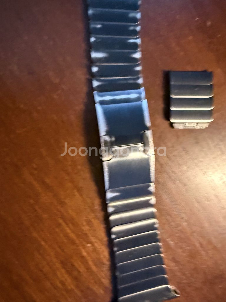 애플워치치 42(44) 링크브레이슬릿 블랙 정품--6