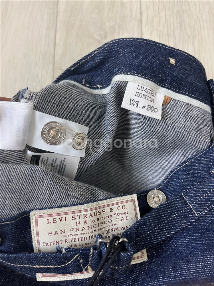 리바이스빈티지클로딩 lvc 9RIVET 콘밀 32X30--9