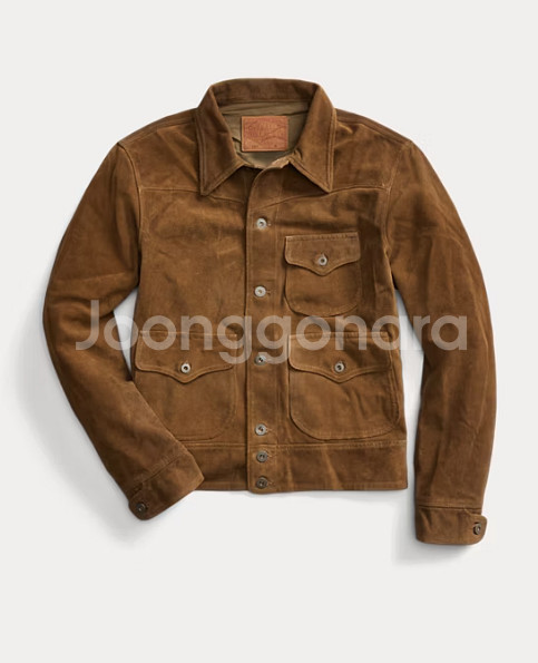 RRL 더블알엘 러프아웃 스웨이드 L사이즈 새제품--0