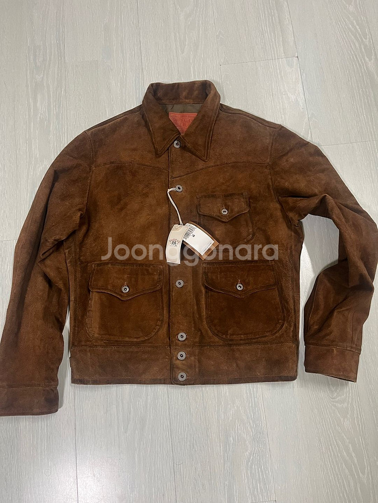 RRL 더블알엘 러프아웃 스웨이드 L사이즈 새제품--1