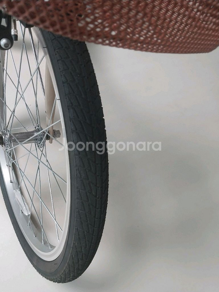 k2 20인치 접이식 자전거 아이보리--2