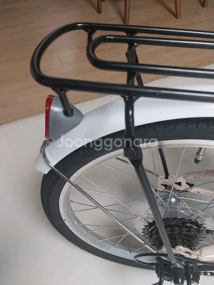 k2 20인치 접이식 자전거 아이보리--1