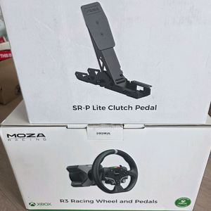 moza r3 + 클러치 + 거치대