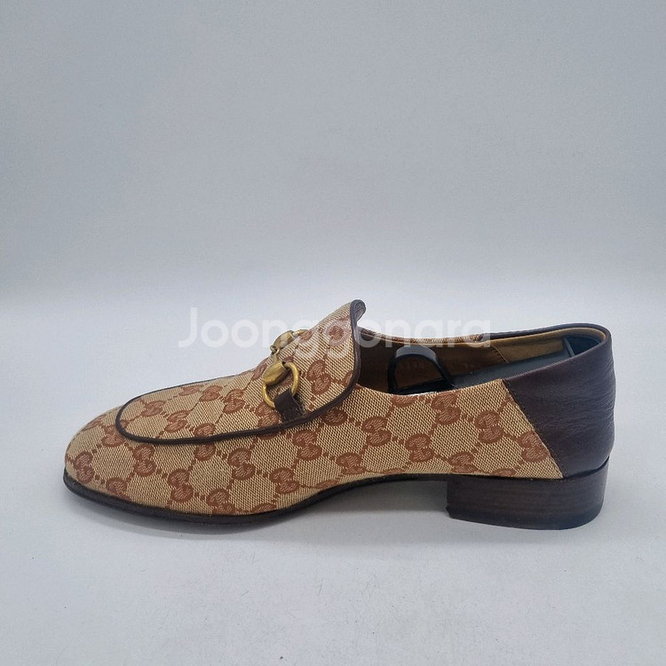 GUCCI GG 캔버스 홀스빗 로퍼 남성 255mm(6--4