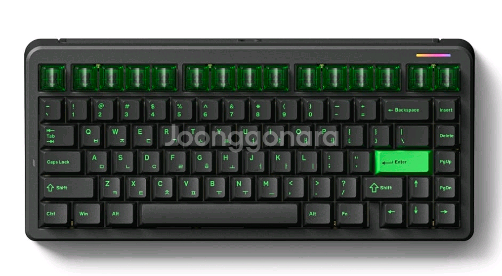 geo75 드림 그린 키캡--0