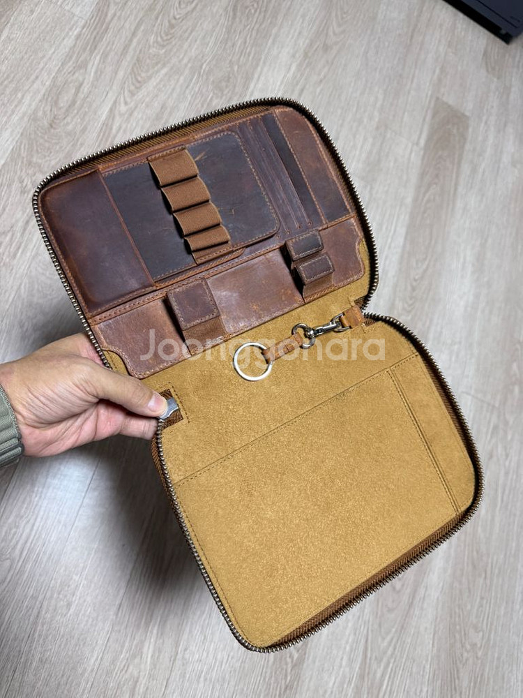 갈렌레더 지퍼포트폴리오 a5--0