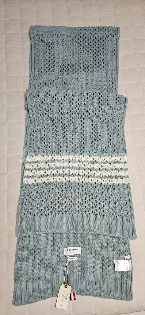 톰브라운 4바 울 머플러--1