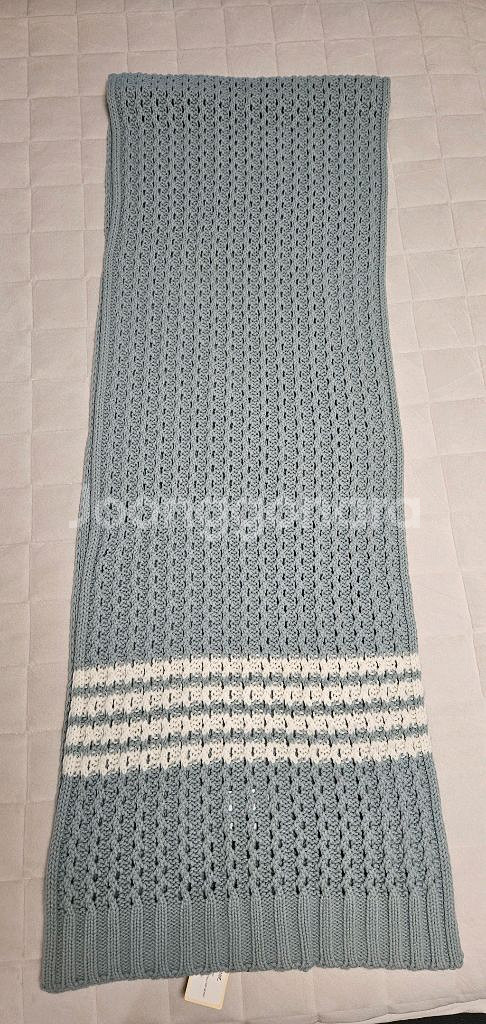 톰브라운 4바 울 머플러--0