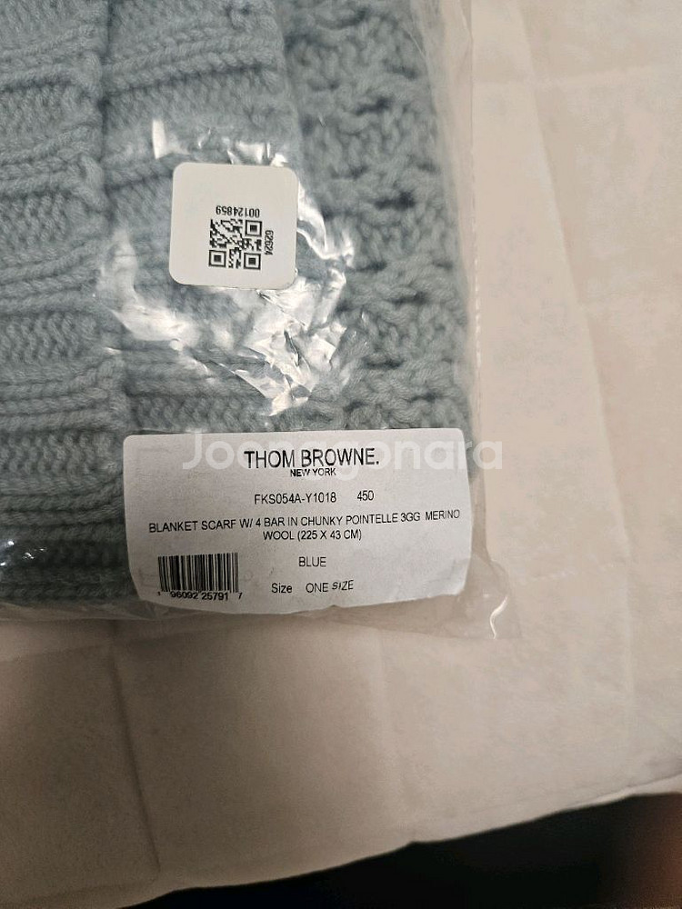 톰브라운 4바 울 머플러--6