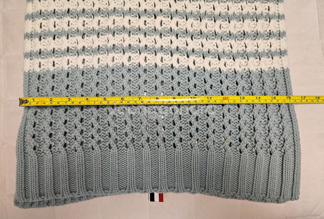 톰브라운 4바 울 머플러--3