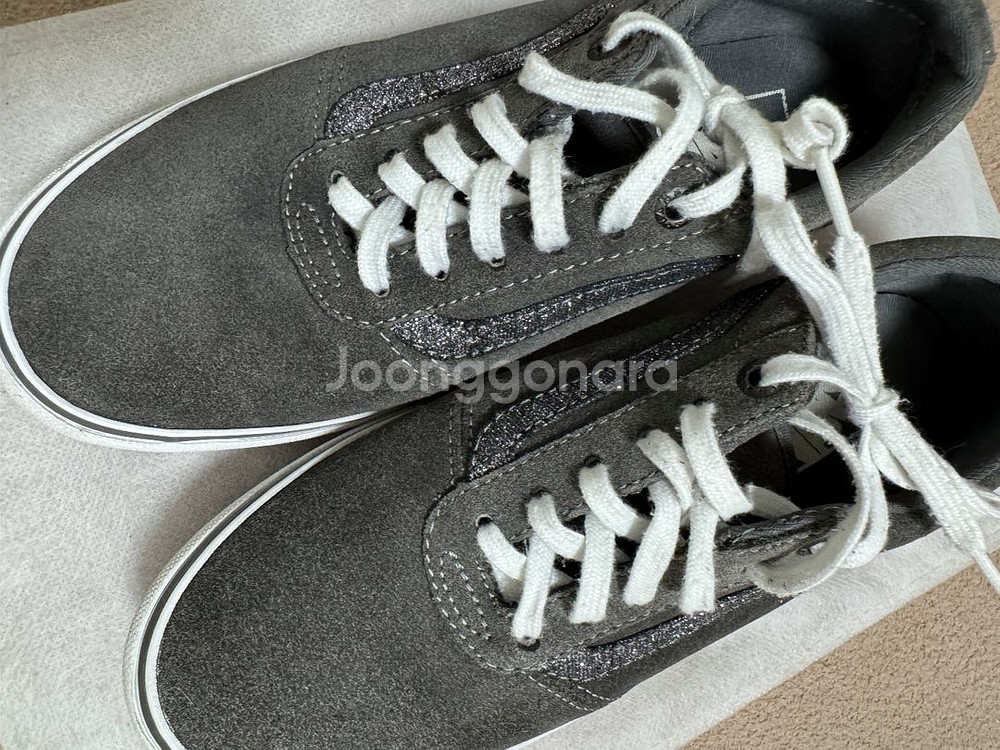 반스 올드스쿨 글리터 그레이--1