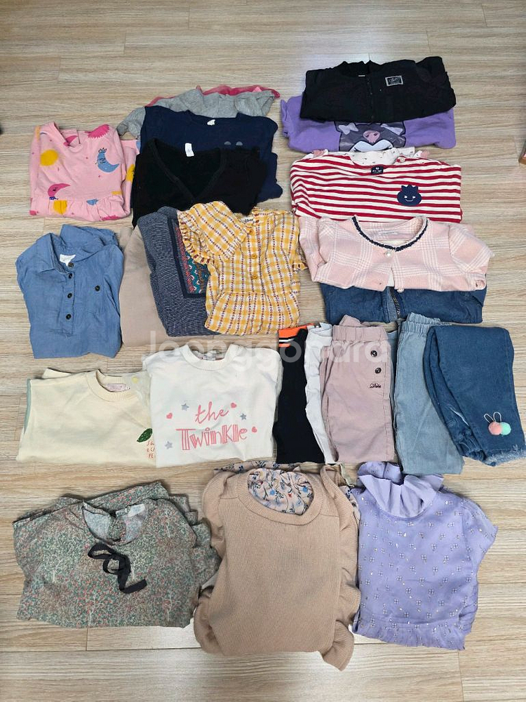 택포)여아옷 가을옷 110사이즈 일괄 2--0