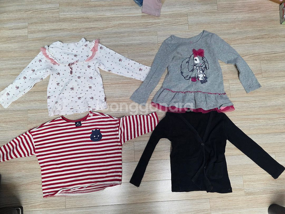 택포)여아옷 가을옷 110사이즈 일괄 2--3