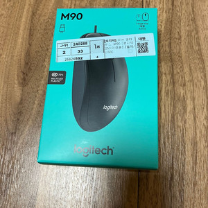 로지텍 M90 유선 마우스
