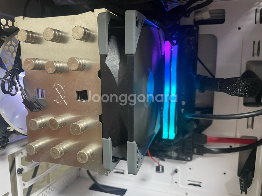 라이젠5 3600+16기가+a320m+600w 반본체--0