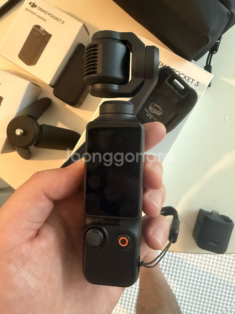 오즈모 포켓3 워런티등록 25년9월구매 추가배터리--1