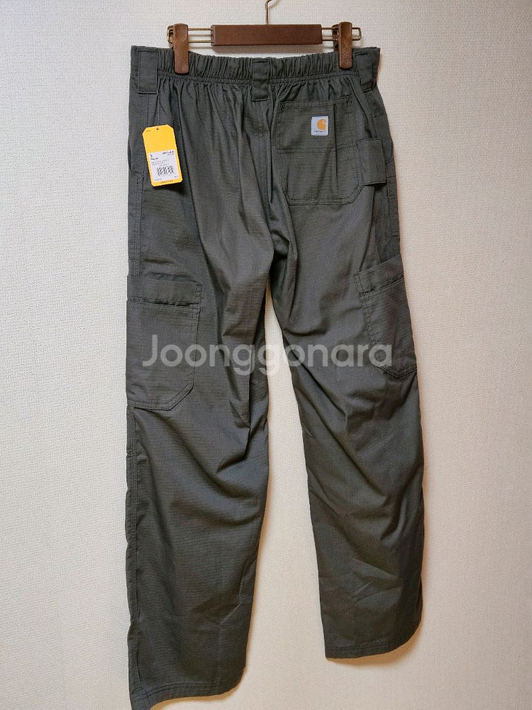 새상품 칼하트 워크팬츠 립스탑 카고--1