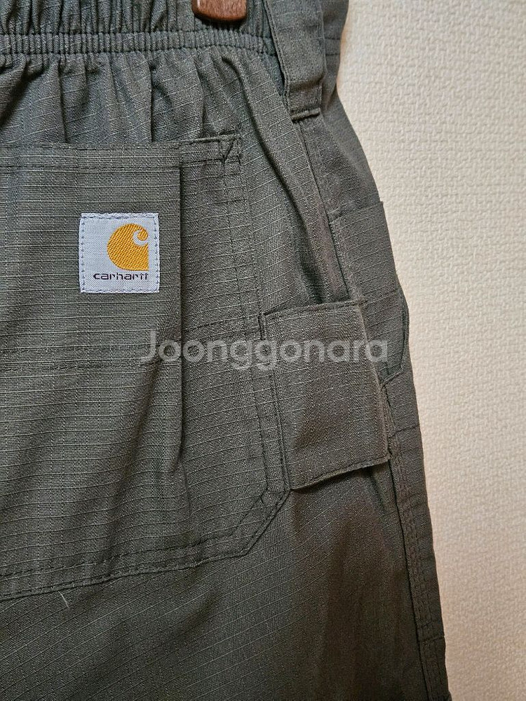 새상품 칼하트 워크팬츠 립스탑 카고--0