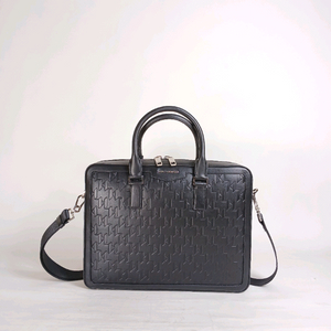 칼라거펠트 loom lea 검정 가죽 남성 브리프케이스