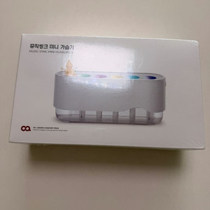 오아 뮤직 싱크 미니 가습기 미개봉 새상품
