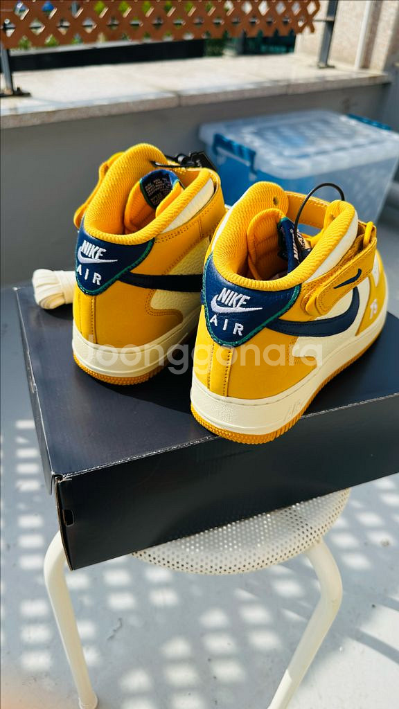 나이키 에어포스1 미드 파리 운동화--3