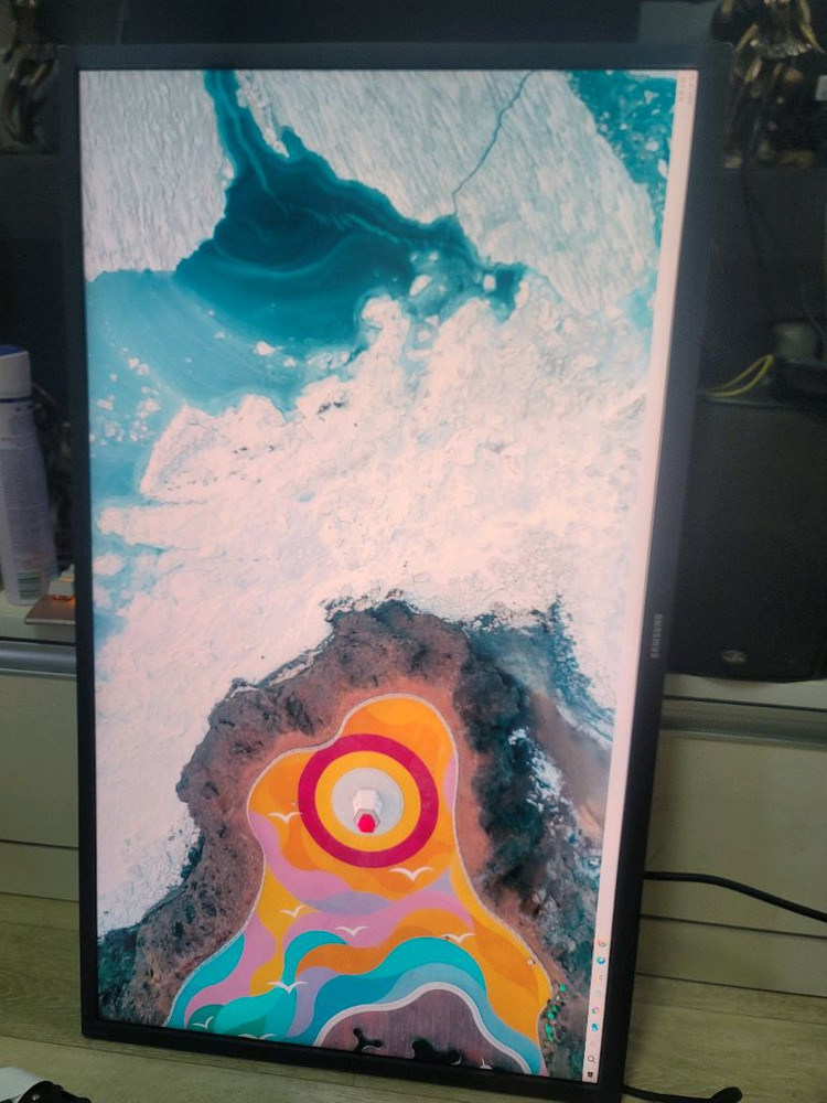 삼성 모니터 32인치 U32J590 4K UHD--1