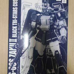 한정 MG 자쿠 II 검은삼연성전용기